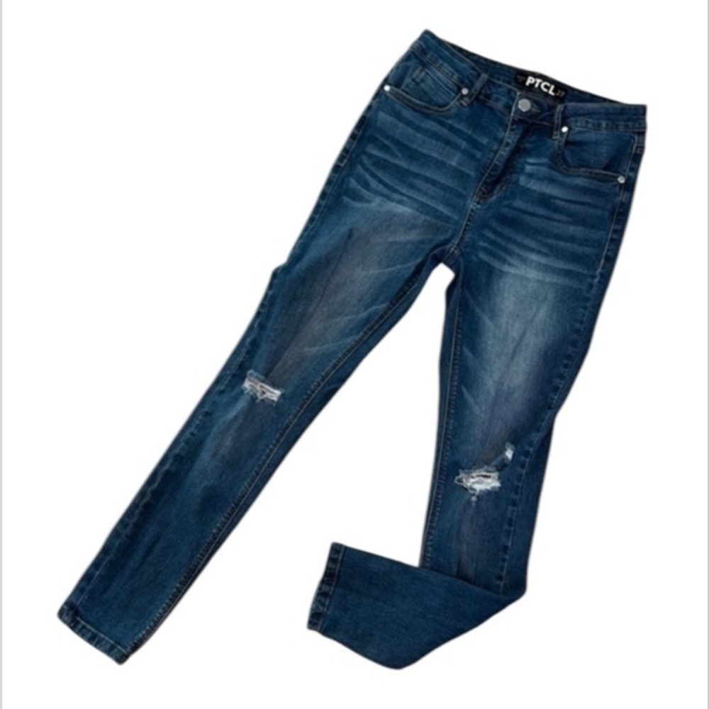 PTCL size 27 skinny fit jeans distressed